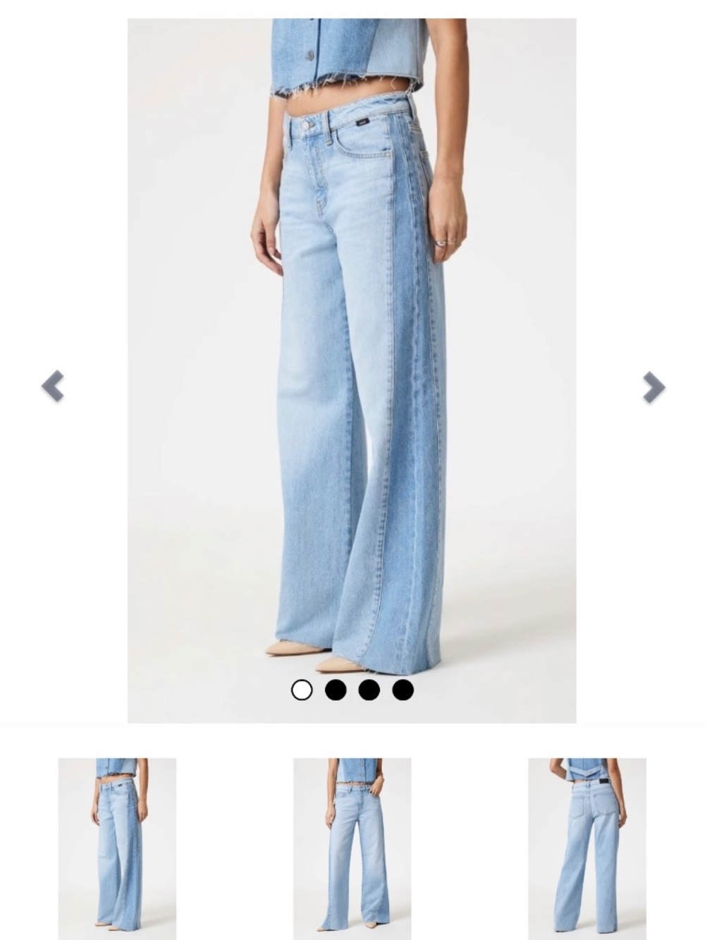 Mavi two toned denim - Size 25